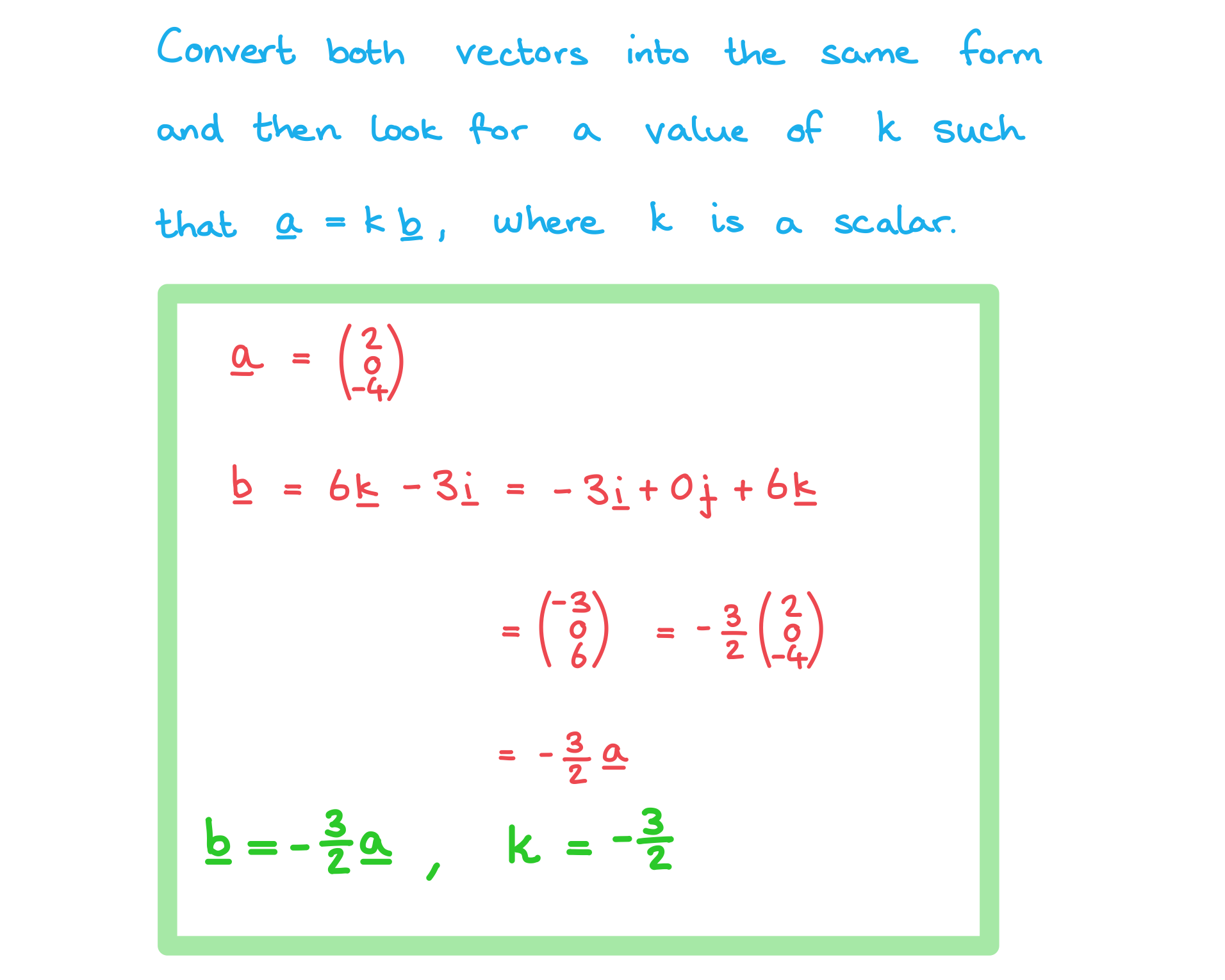 3-9-2-ib-aa-hl-parallel-vectors-we-solution