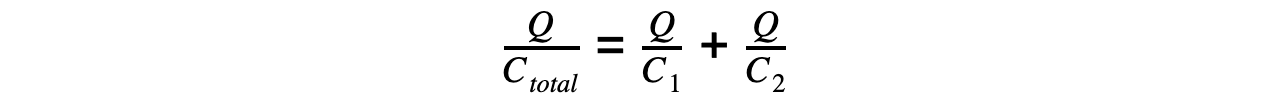 Derivation of C = Q:V equation 3